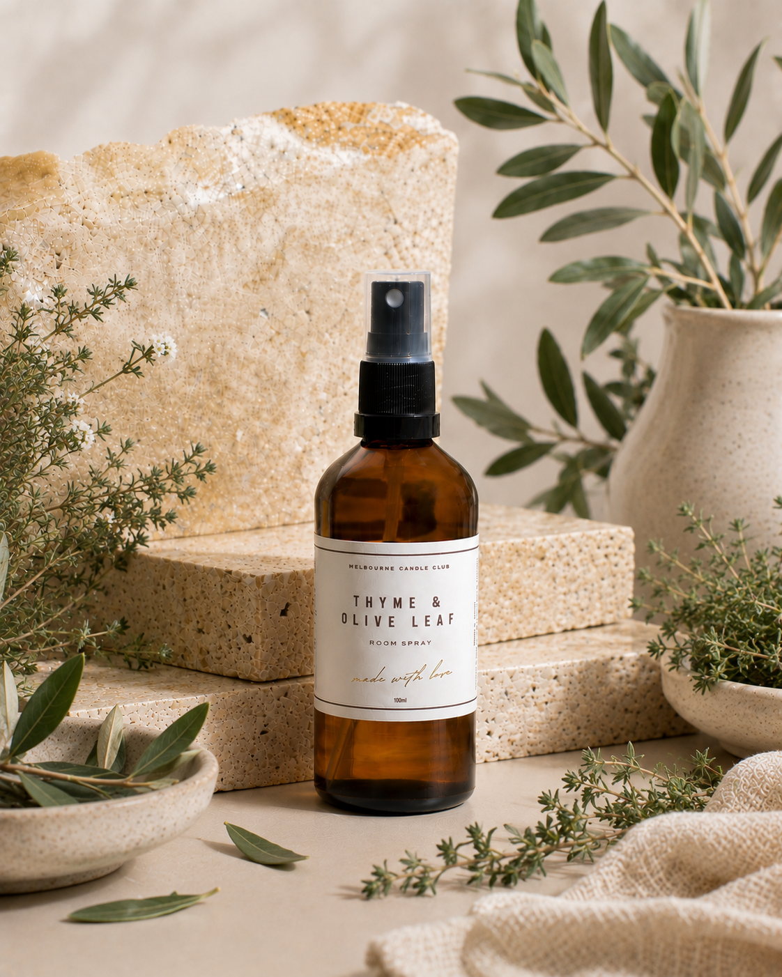 Thyme & Olive Leaf
