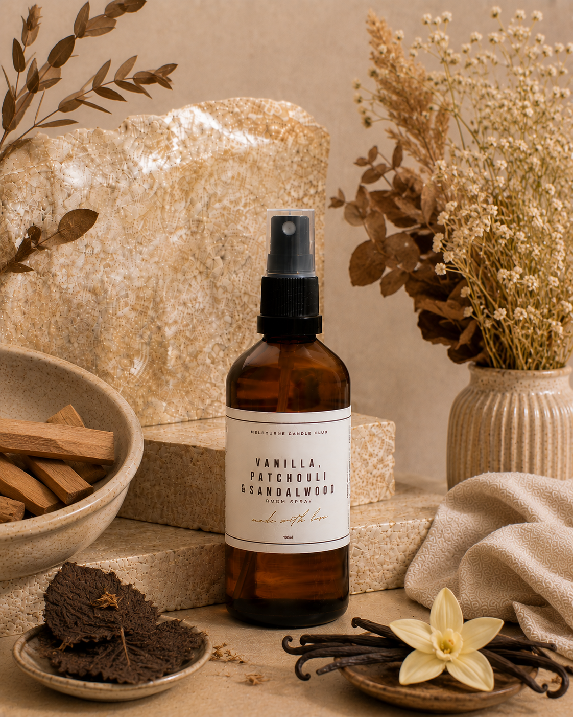 Vanilla, Pachouli & Sandalwood