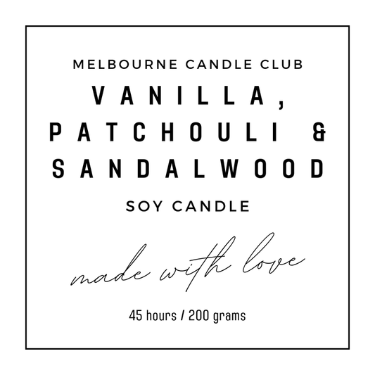 Vanilla, Patchouli & Sandalwood