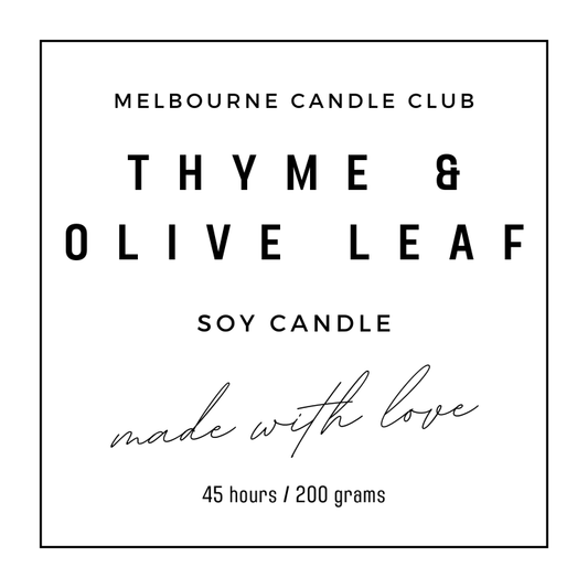 Thyme and Olive Leaf