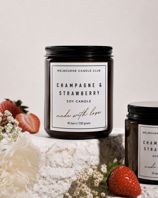 Champagne and Strawberry