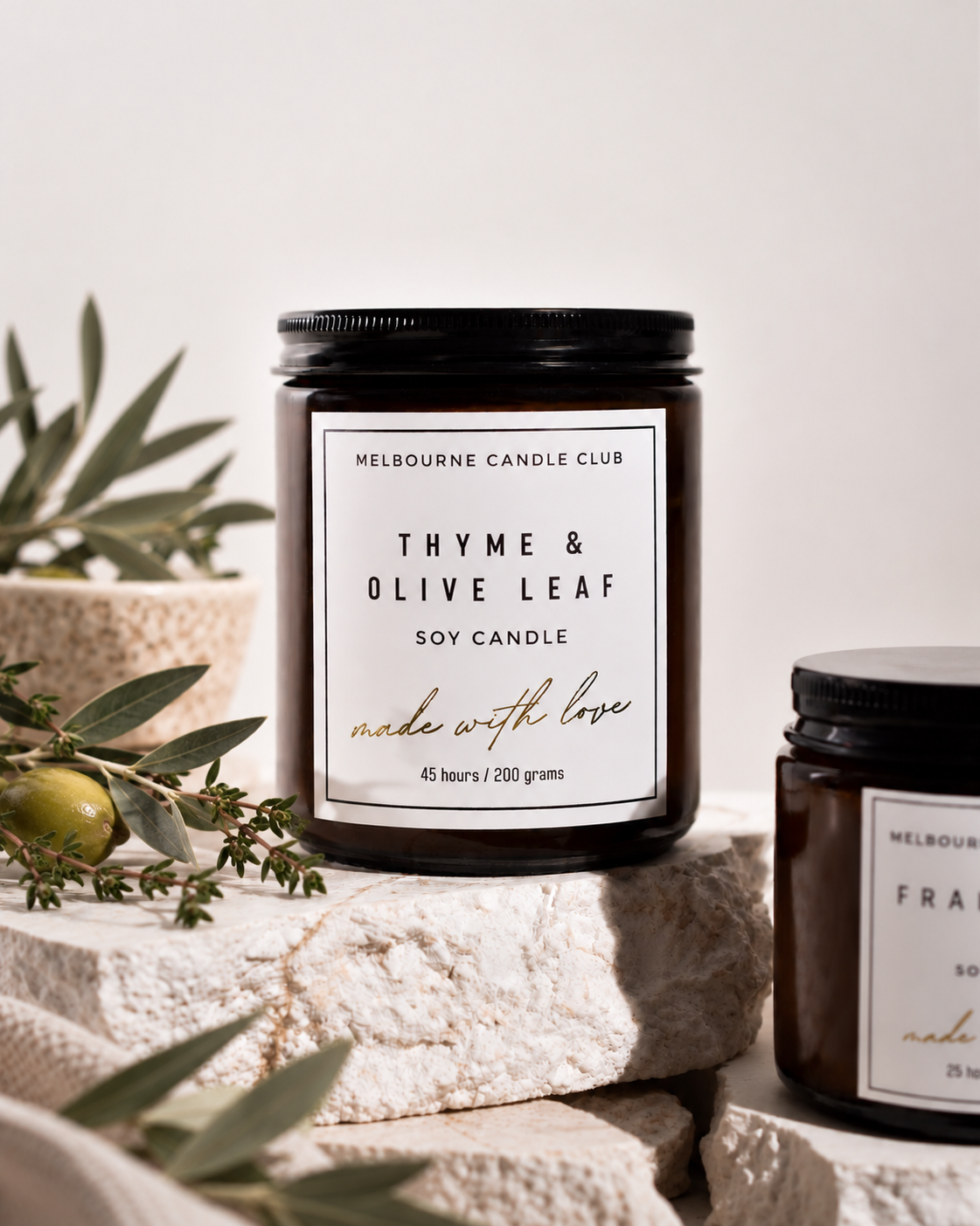 Thyme and Olive Leaf