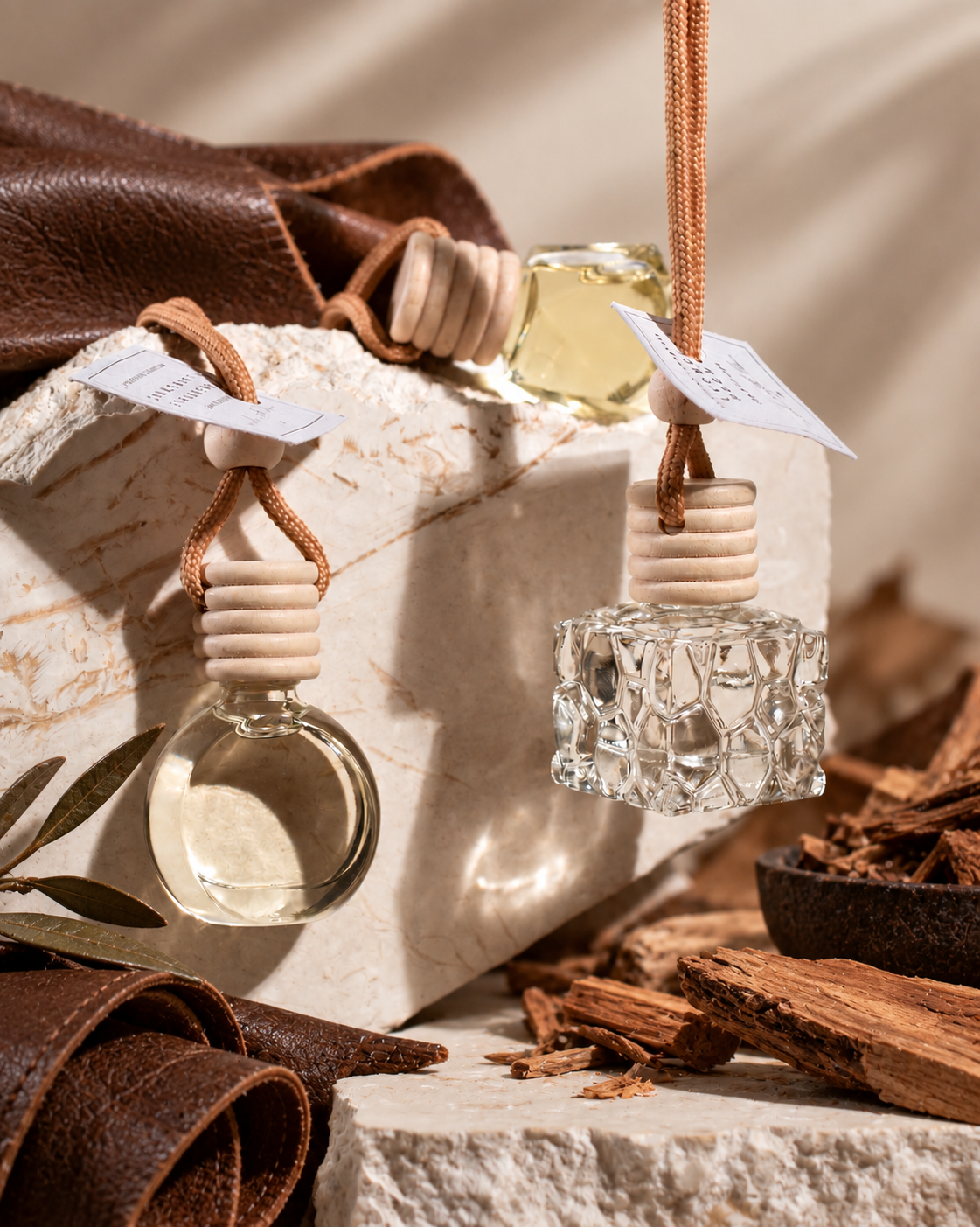 Vintage Leather and Sandalwood